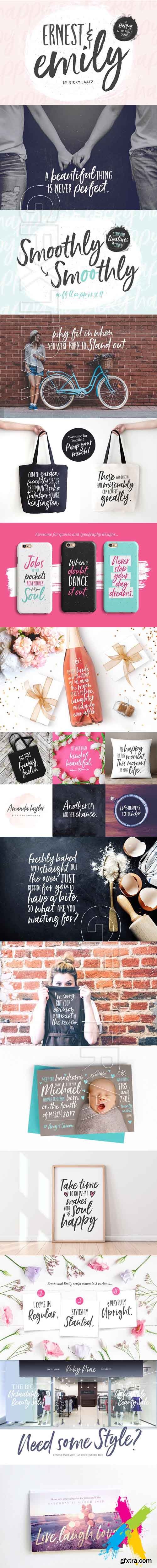 CM - NEW Ernest & Emily Font Duo 1612959