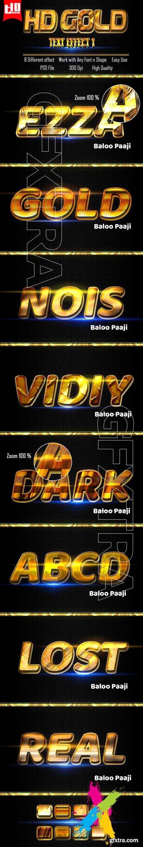 Graphicriver - HD Gold Text Effect 1 20169980