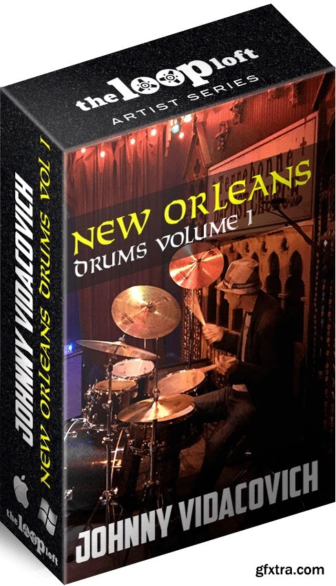 The Loop Loft Johnny Vidacovich New Orleans Drums Vol 1 MULTiFORMAT-FANTASTiC