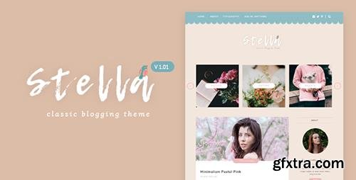 ThemeForest - Stella v1.0 - Classic & Sweet Blogging Theme - 20140343