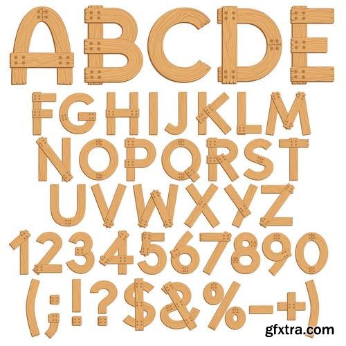 Alphabet Vector Font 13