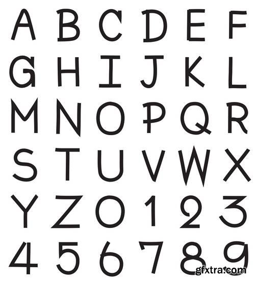 Alphabet Vector Font 13