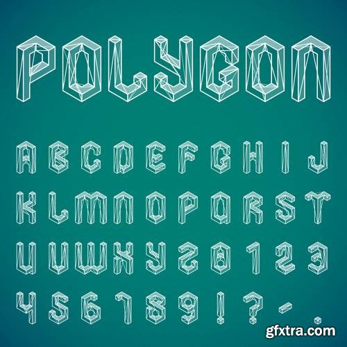 Alphabet Vector Font 13