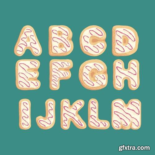 Alphabet Vector Font 13