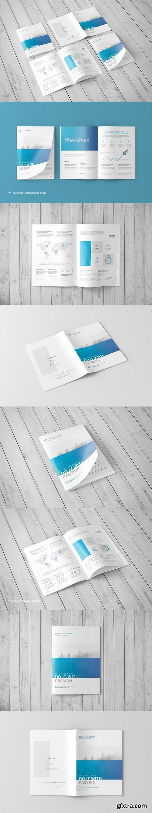 CM - A4 Brochure / Catalog Mockup 1545177