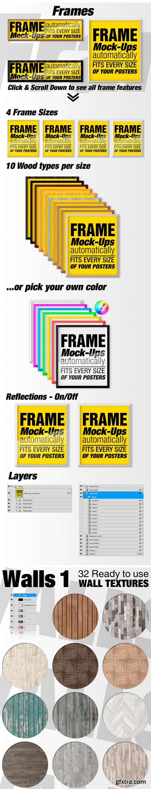 CM 1519605 - Canvas Mockups - Frames Mockups v 67