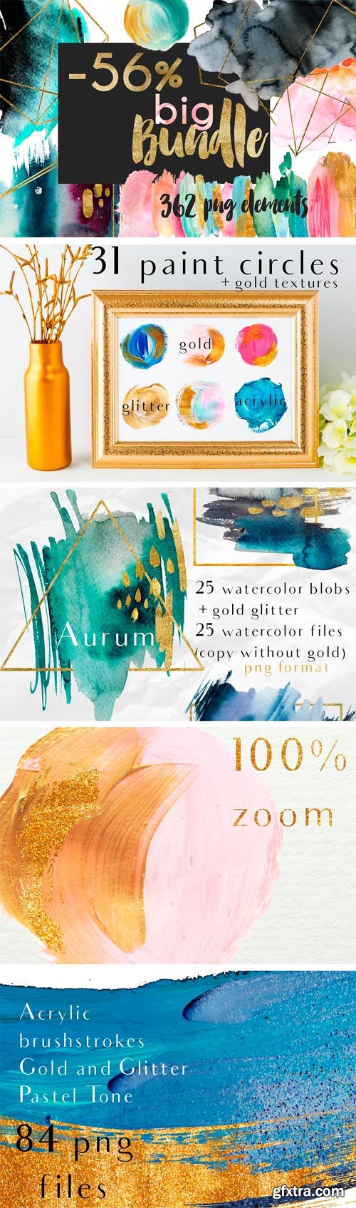 CM 1516344 - Watercolor Composition! Big Bundle