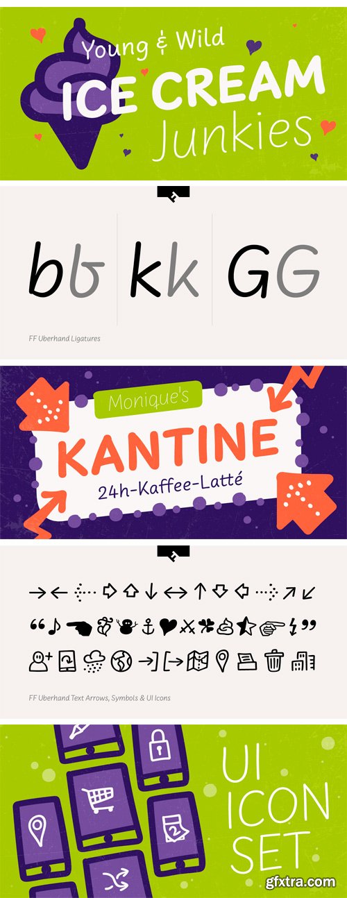 FF Uberhand Font Family