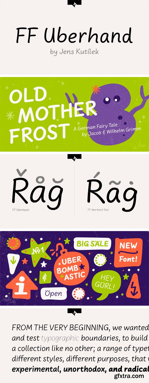 FF Uberhand Font Family