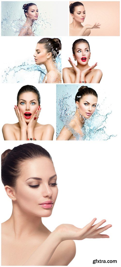 Woman skin care face 7X JPEG