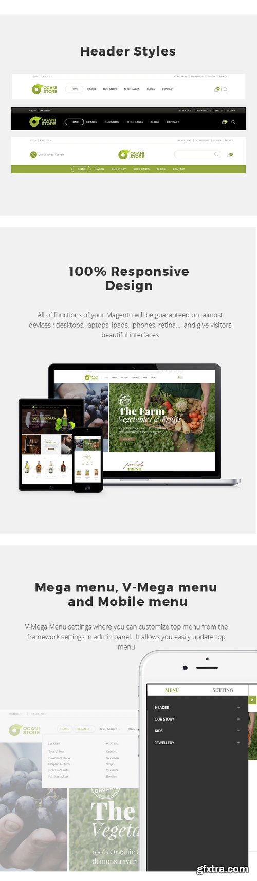 ThemeForest Ogani - Organic, Food, Pet, Alcohol, Cosmetics Responsive Magento Theme 20248498