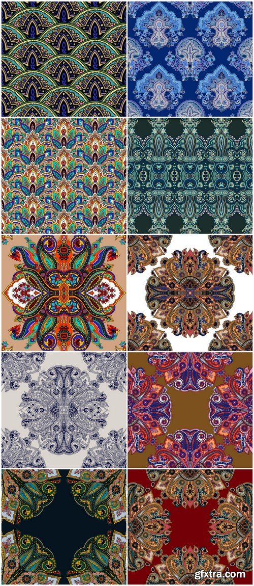 Seamless pattern ornament #2 10X EPS