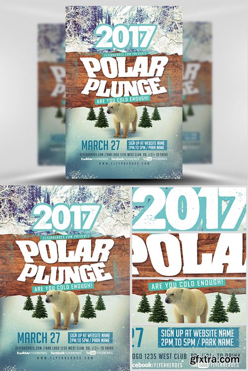 Polar Plunge Flyer Template v2