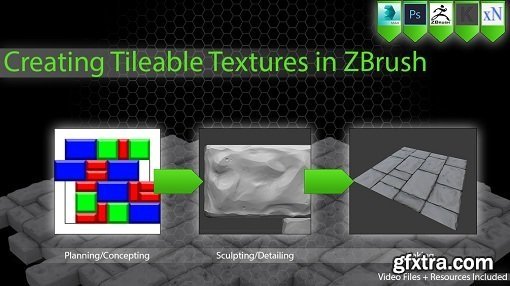 Gumroad - Creating Tileable Textures in ZBrush