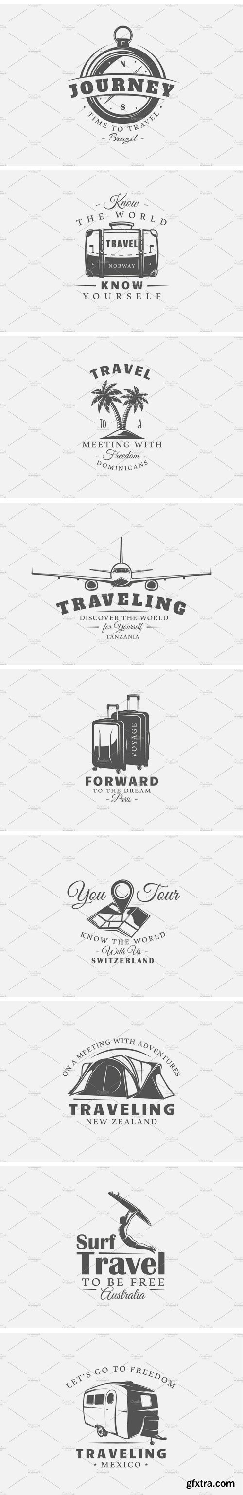 CM 1584206 - 18 Travel Logos Templates