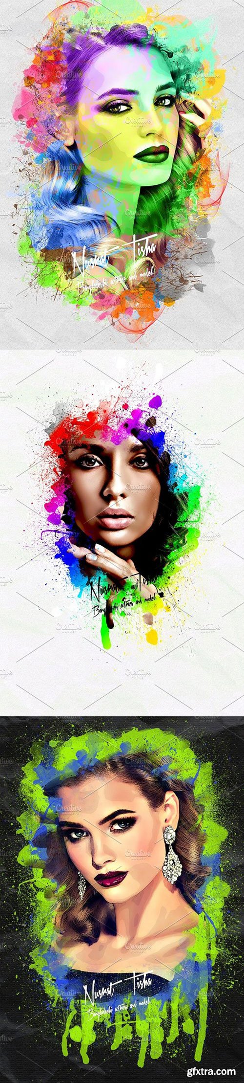 CM - Art Stick Photo Template 1559779