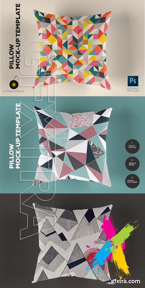 CM - Pillow Mock Up Template 1634191