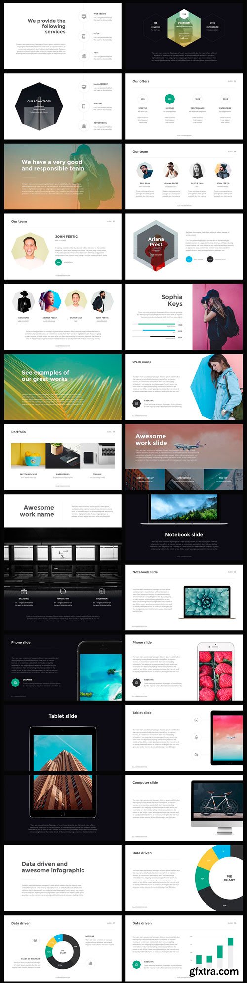 CM 1576802 - ELLA PowerPoint Template + GIFT