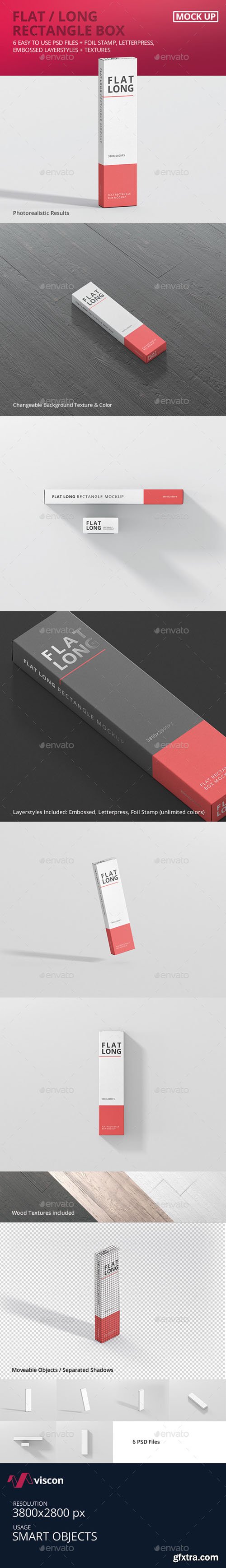 GR - Box Mockup - Flat Long Rectangle 20164645