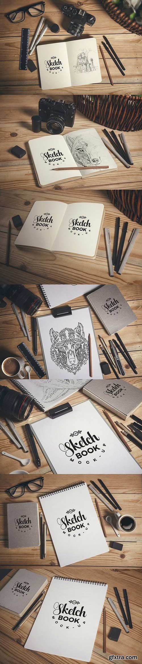 CM - Sketch Book mockup 1310198