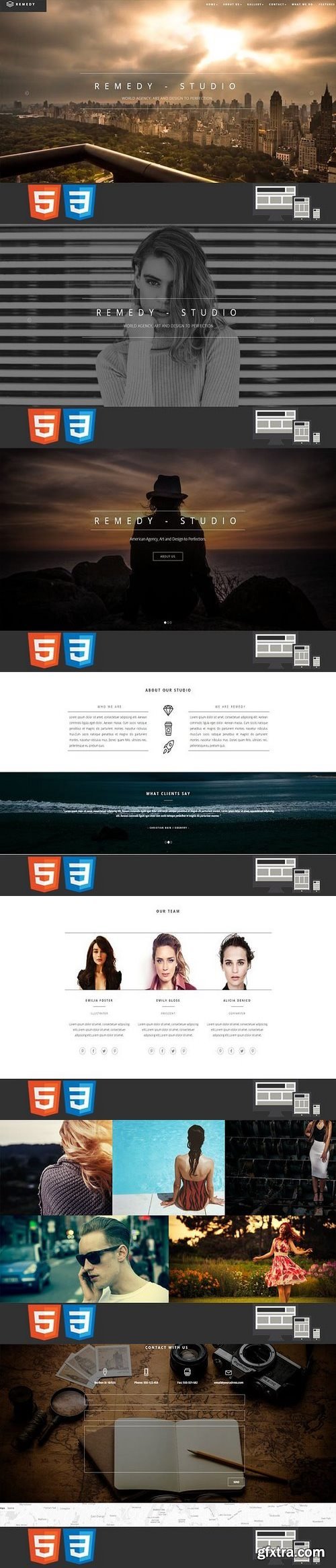 CM - Remedy One/Multi Page HTML Template 1309357