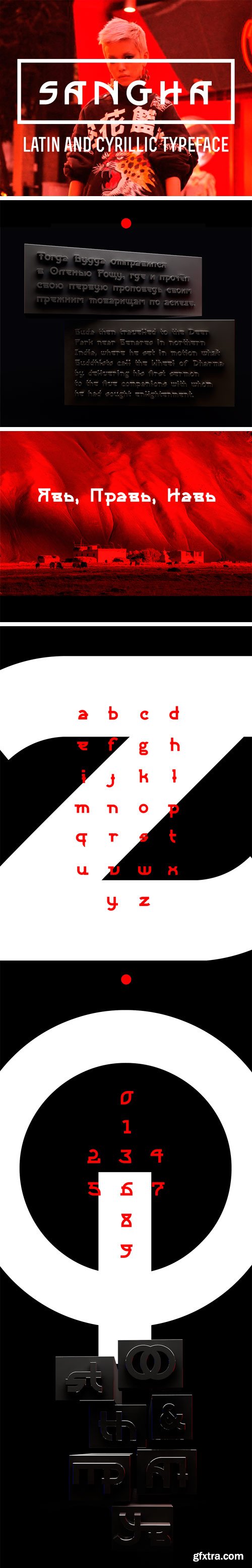 Sangha Typeface