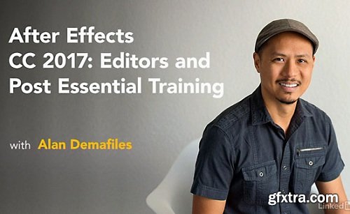 After Effects CC 2017 Essential Training: Editors and Post (updated Jul 03, 2017)