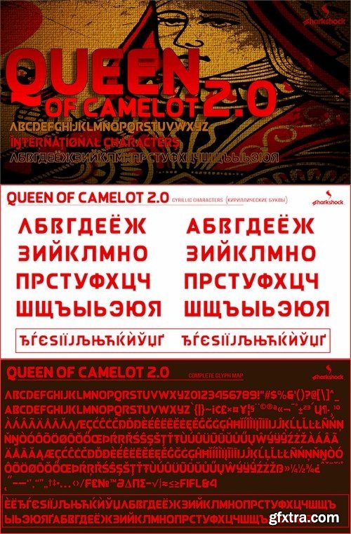 Queen of Camelot 2.0 Font