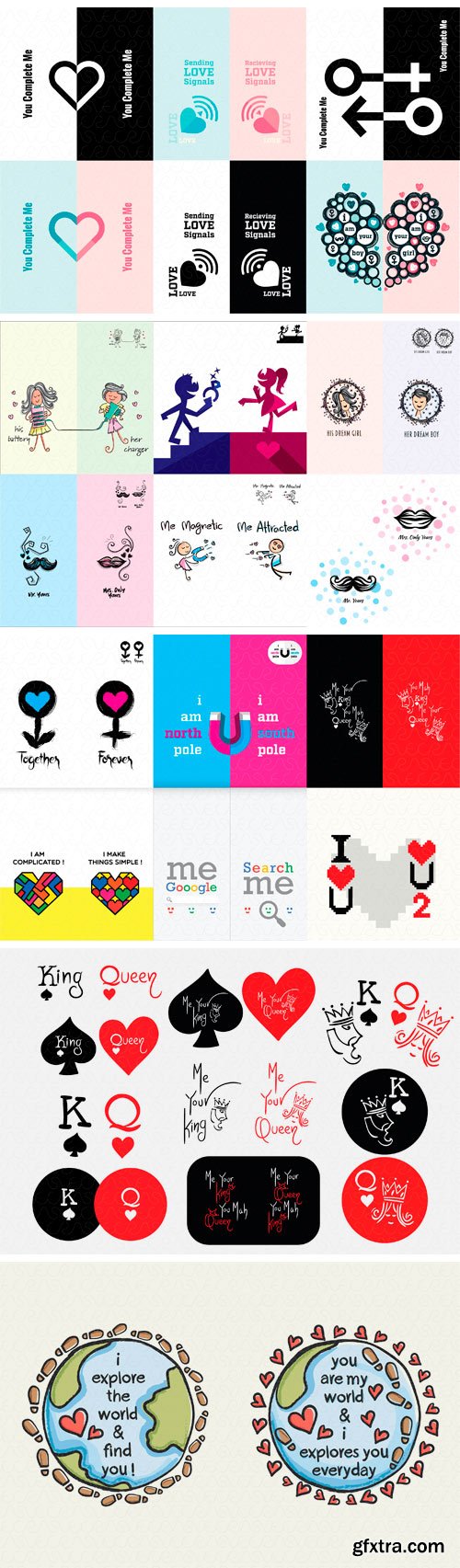 CM 1568104 - Partners/Couples Theme Graphics Pack