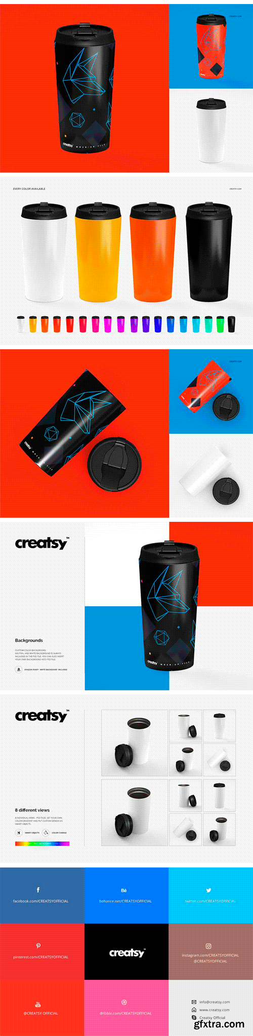 CM 1584380 - 16oz Stainless Steel Tumbler Mockup