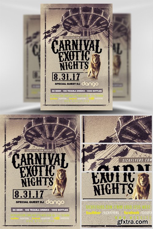 Carnival Flyer Template V3