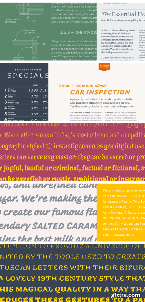 Inkwell Font Family