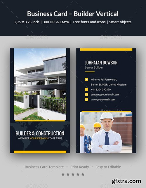 GR -  Business Card – Builder Vertical 20242026