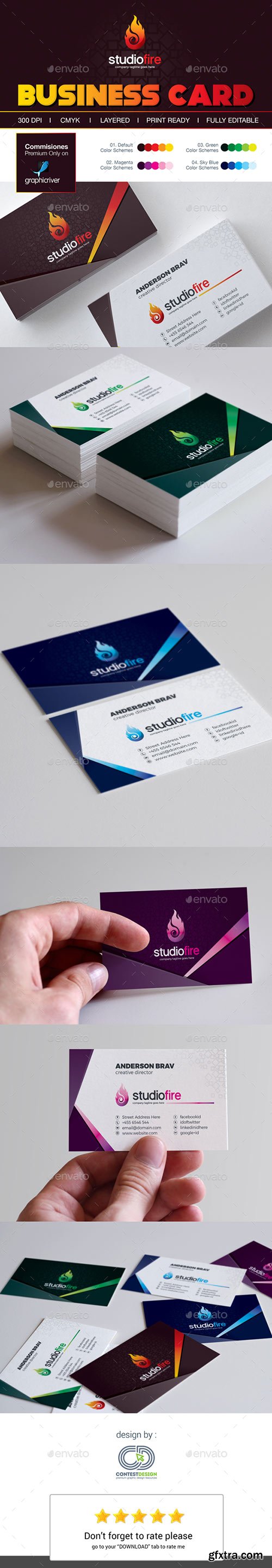 Graphicriver - Creative Business Card Design 19065675