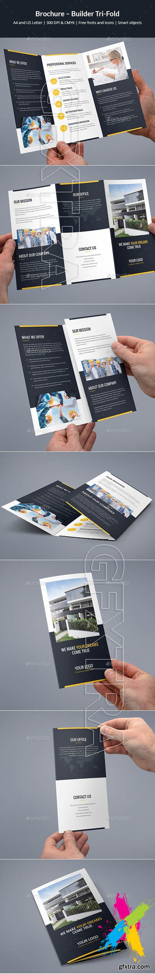 Graphicriver - Brochure – Builder Tri-Fold 20179861