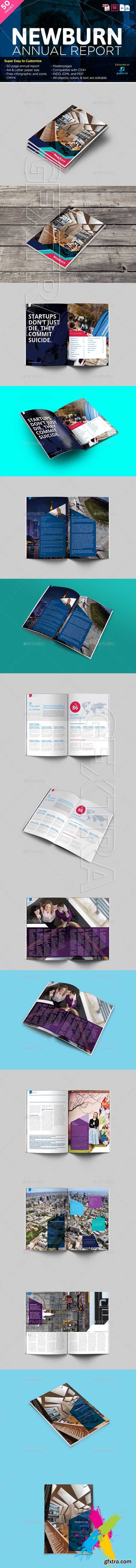 Graphicriver - Newburn Modern Annual Report 20151139