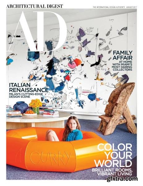 Architectural Digest USA - August 2017