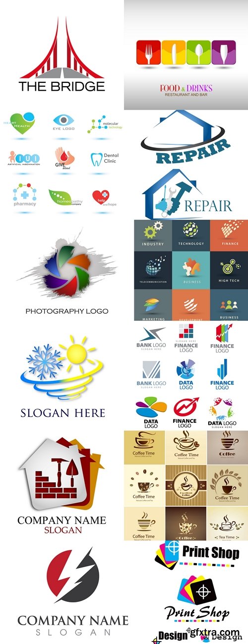 Collection logo and icons 11