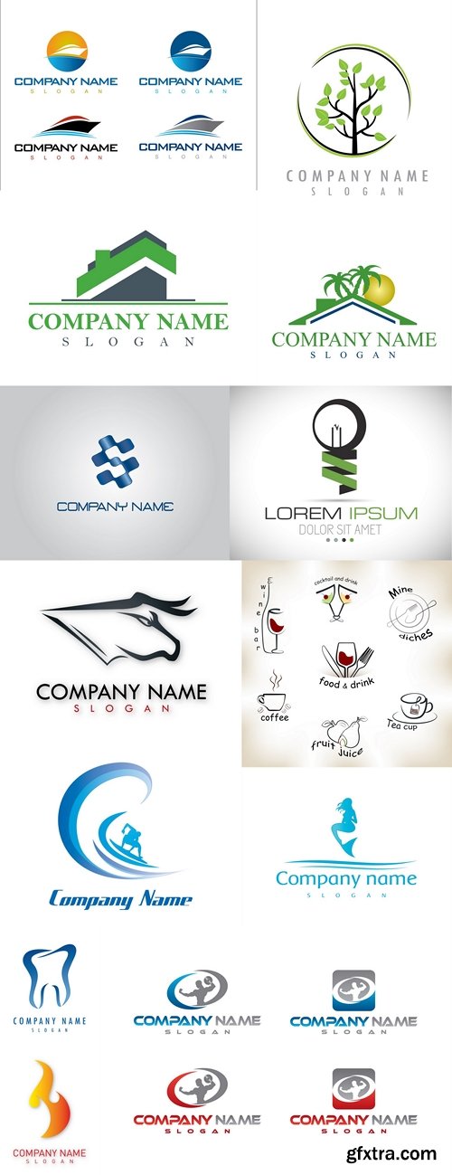 Collection logo and icons 15