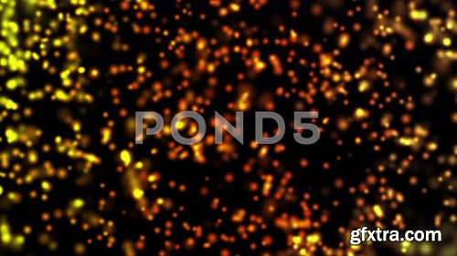 Pond5 - Yellow & Orange Particle Orbs