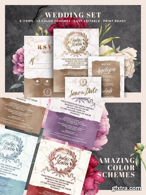 CM - Wedding Invitation set 1318261