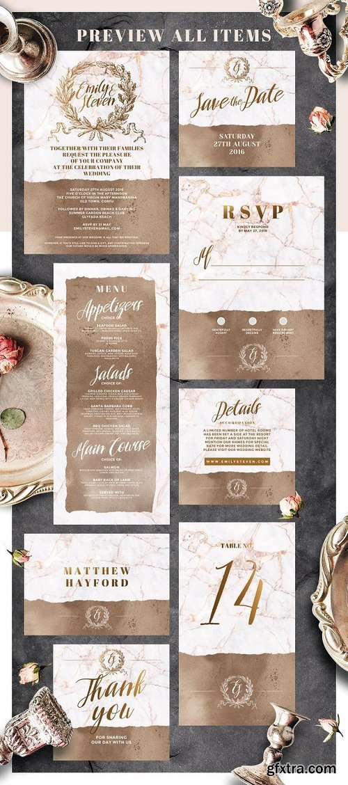 CM - Wedding Invitation set 1318261