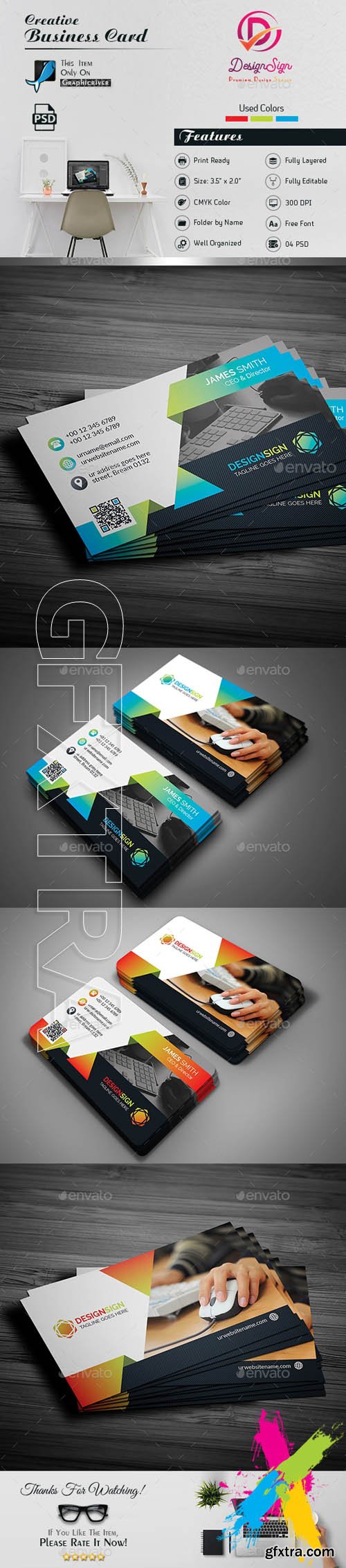 Graphicriver - Attractive Business Card 20189739