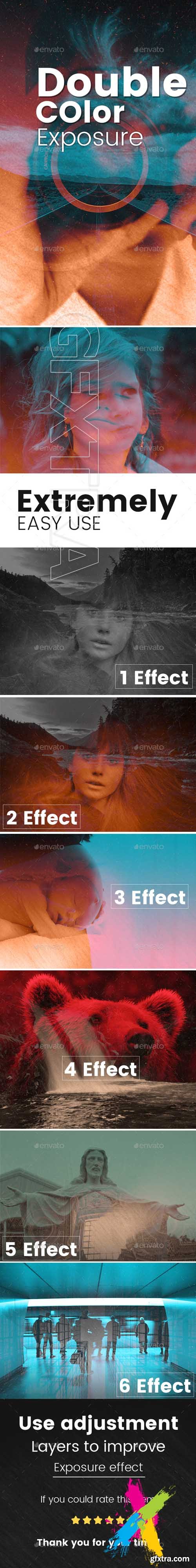 Graphicriver - Double Exposure Photoshop Photo Template 20204527