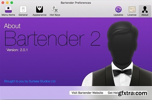 Bartender 2.1.6 (Mac OS X)