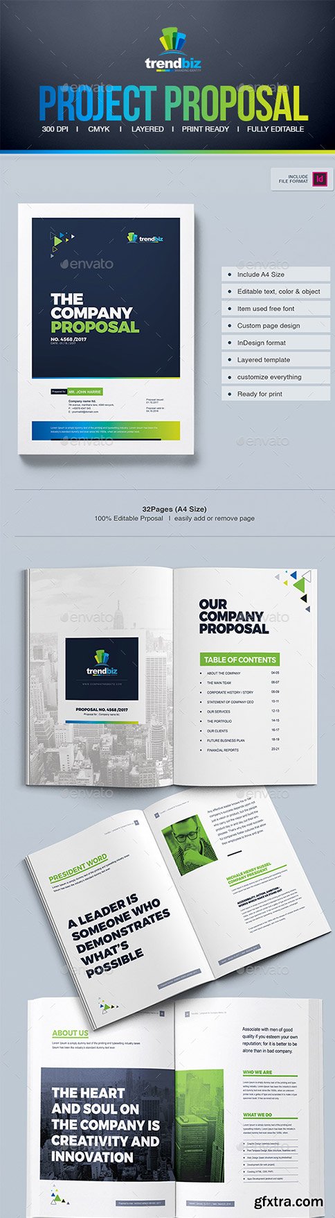 Graphicriver - Proposal Template Design | Project Proposal | Quotation Template 19487580