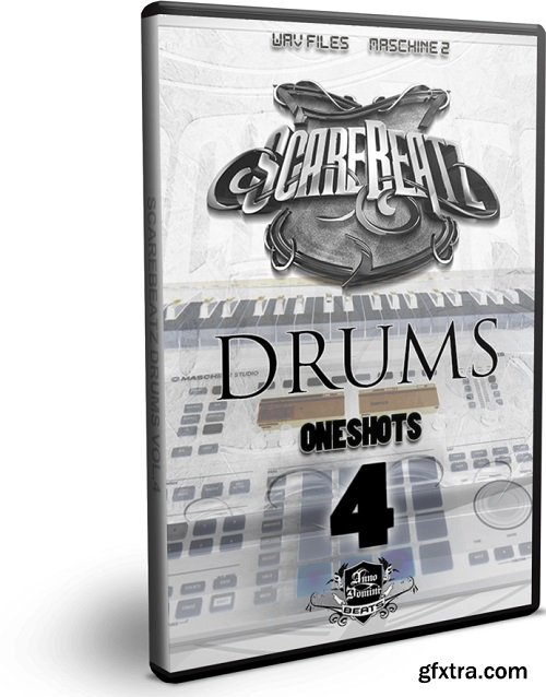 Scarebeatz Drums Vol 4 (Oneshots) WAV Ni MASCHINE-FANTASTiC