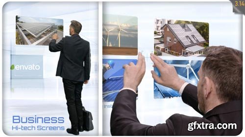 Videohive - Business Hi-Tech Screens - 20020469