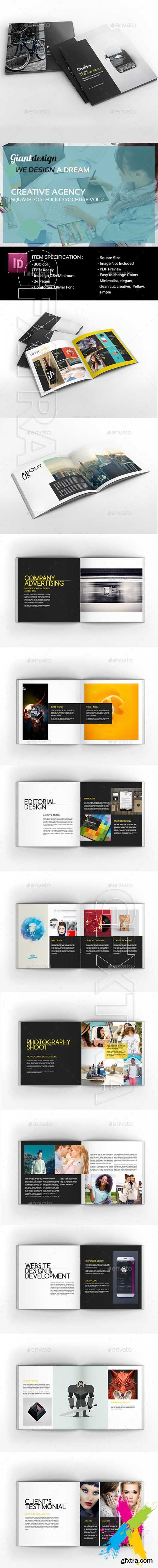 Graphicriver - Creative Agency - Square Portfolio Brochure 20209482