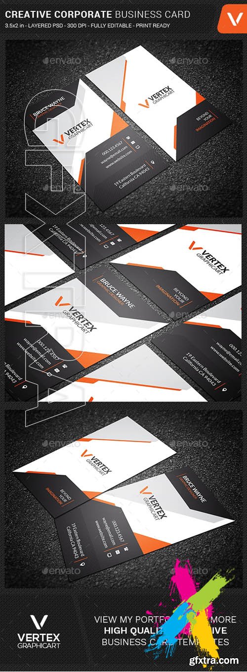 Graphicriver - Creative Corporate Business Card 20196933